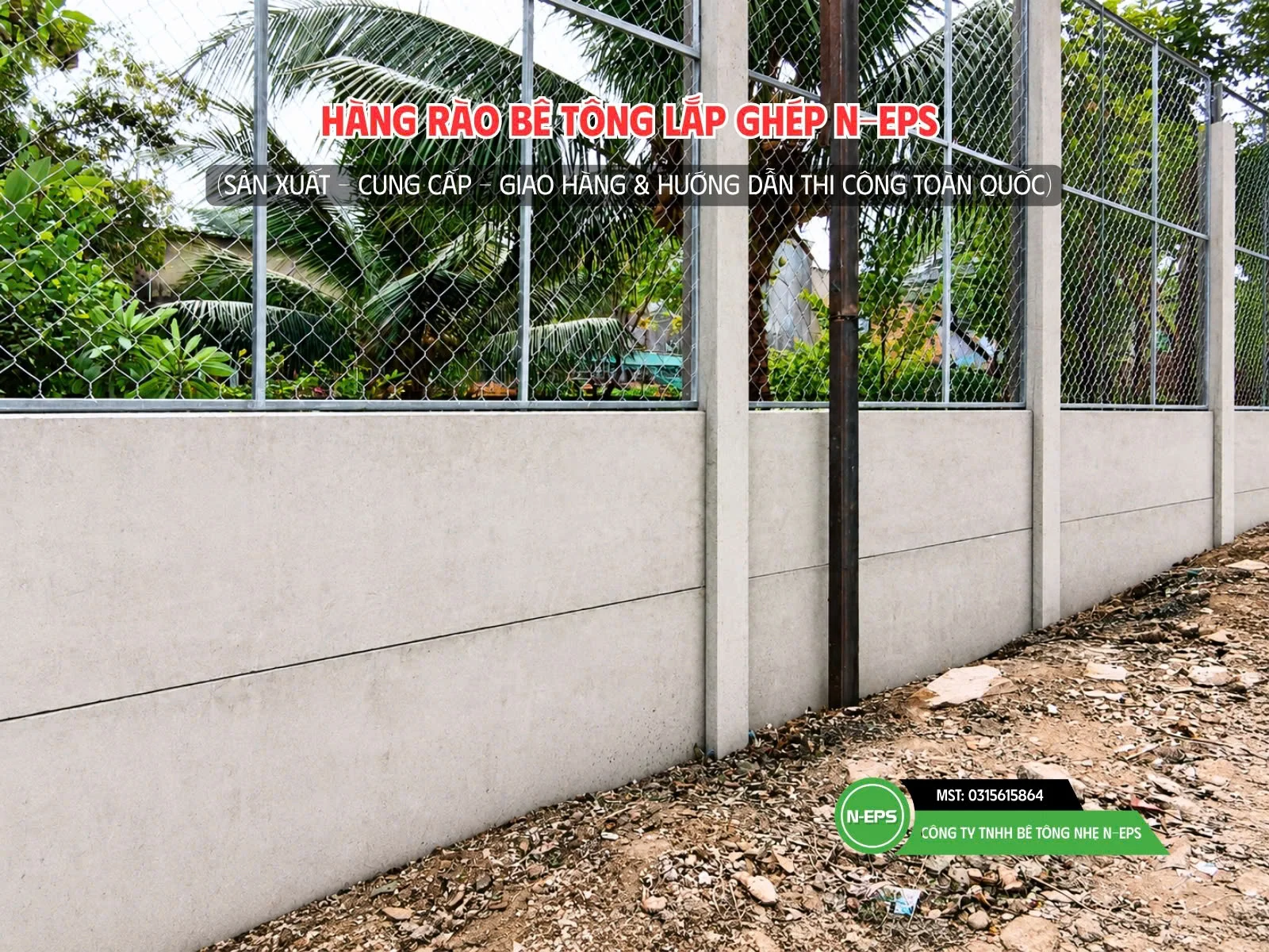 tường lắp ghép tấm bê tông nhẹ