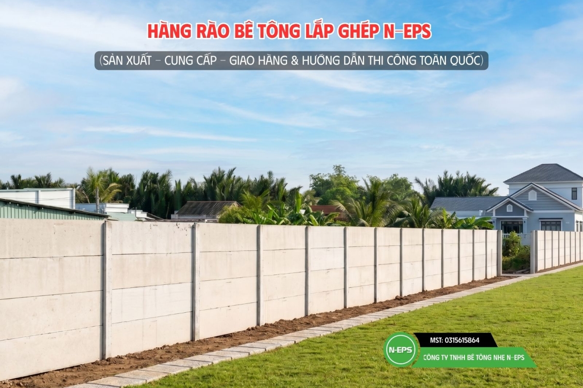 Công Trình Hàng Rào Lắp Ghép