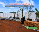 Hàng Rào Lắp Ghép Cao 2.44m