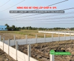 Hàng Rào Lắp Ghép Cao 1.22m