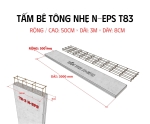 TẤM BÊ TÔNG NHẸ T83