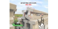 CỘT HÀNG RÀO LẮP GHÉP H86