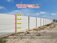 Hàng Rào Lắp Ghép Cao 2.44m