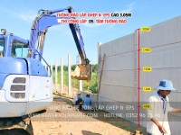 Hàng Rào Lắp Ghép Cao 3.05m
