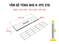 Tấm Bê Tông Nhẹ ST8