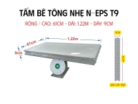 Tấm bê tông nhẹ T9