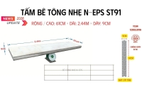 Tấm Bê Tông Nhẹ ST91 New