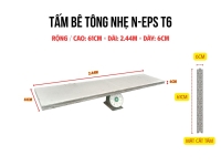 Tấm Bê Tông Nhẹ T6