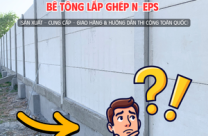 Nâng Nền Chắn Đất Cho Hàng Rào Lắp Ghép