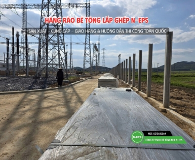 hàng rào bê tông lắp ghép tại Nghệ An