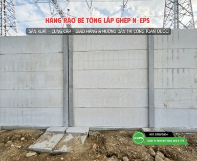 hàng rào bê tông lắp ghép tại Nghệ An