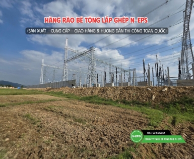 hàng rào bê tông lắp ghép tại Nghệ An
