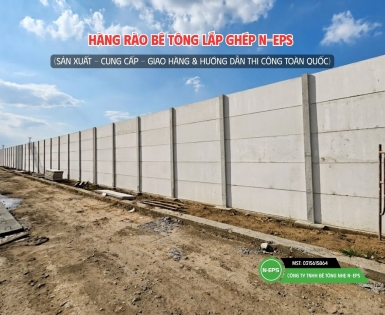 hàng rào bê tông lắp ghép tại Nghệ An