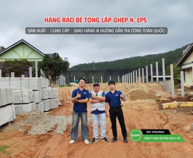 Hàng Rào Lắp Ghép Tại Đà Lạt Dài 80m