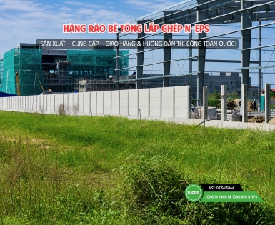 Hình Ảnh Công Trình Tại Hà Nam Sử Dụng Giải Pháp Bê Tông Đúc Sẵn N-EPS