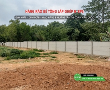 Hàng Rào Lắp Ghép Tại Bình Phước - Cao 1.83M