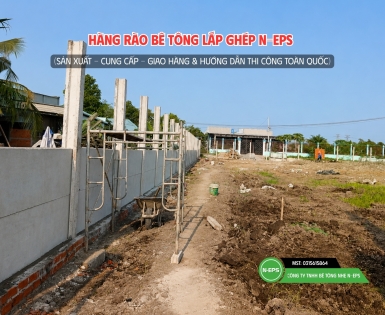 Hàng Rào Bê Tông Lắp Ghép Tại Long An