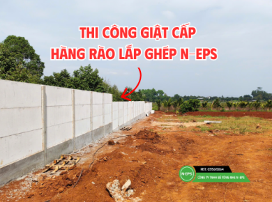 Thi Công Đà Giật Cấp Của Hàng Rào N-EPS Trên Đất Dốc Đạt Chuẩn