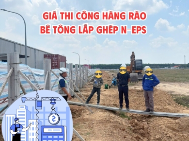 Giá Vật Tư Đã Rõ, Vậy Giá Thi Công Hàng Rào Bê Tông Lắp Ghép Là Bao Nhiêu?
