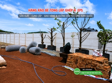 Treo Vật Nặng Lên Tường Rào Bê Tông Lắp Ghép N-EPS Được Không?