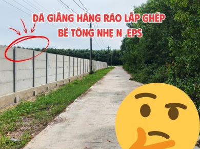 Đổ Đà Giằng Tường Rào Lắp Ghép N-EPS Có Cần Thiết Không?