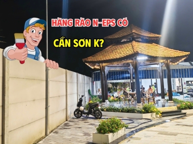 Hàng Rào Lắp Ghép N-EPS Có Sơn Được Không?