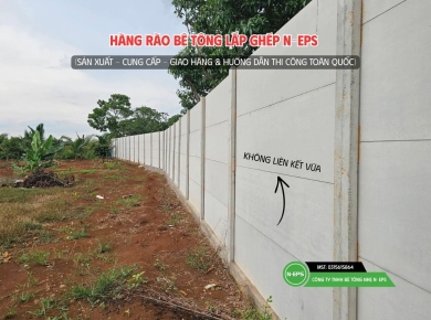Tại Sao Hàng Rào N-EPS Không Cần Liên Kết Vữa Lại Được Ưa Chuộng?
