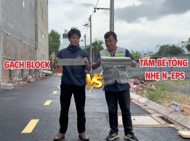 So Sánh Gạch Block Và Bê Tông Nhẹ N-EPS: Đánh Giá Hiệu Quả Kinh Tế (Cập Nhật 2026)