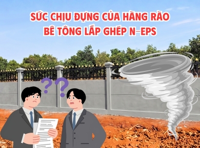 Tấm Tường Nhẹ Của Hàng Rào Bê Tông Lắp Ghép Chịu Gió Bão Được Không?