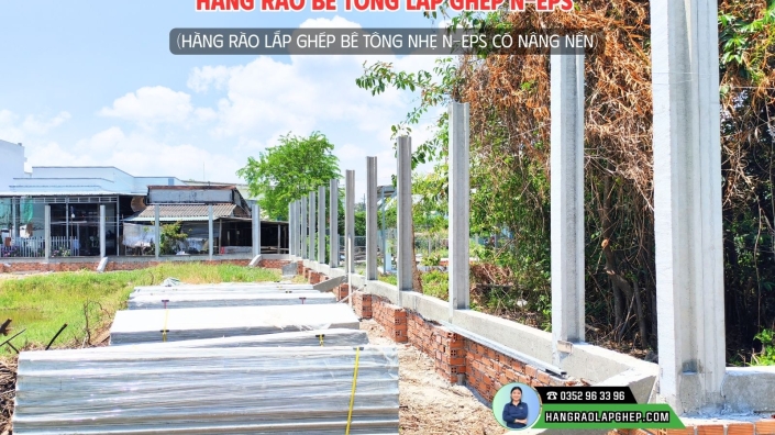 Xây Gạch Cuốn Nền Kết Hợp Tường Rào N-EPS