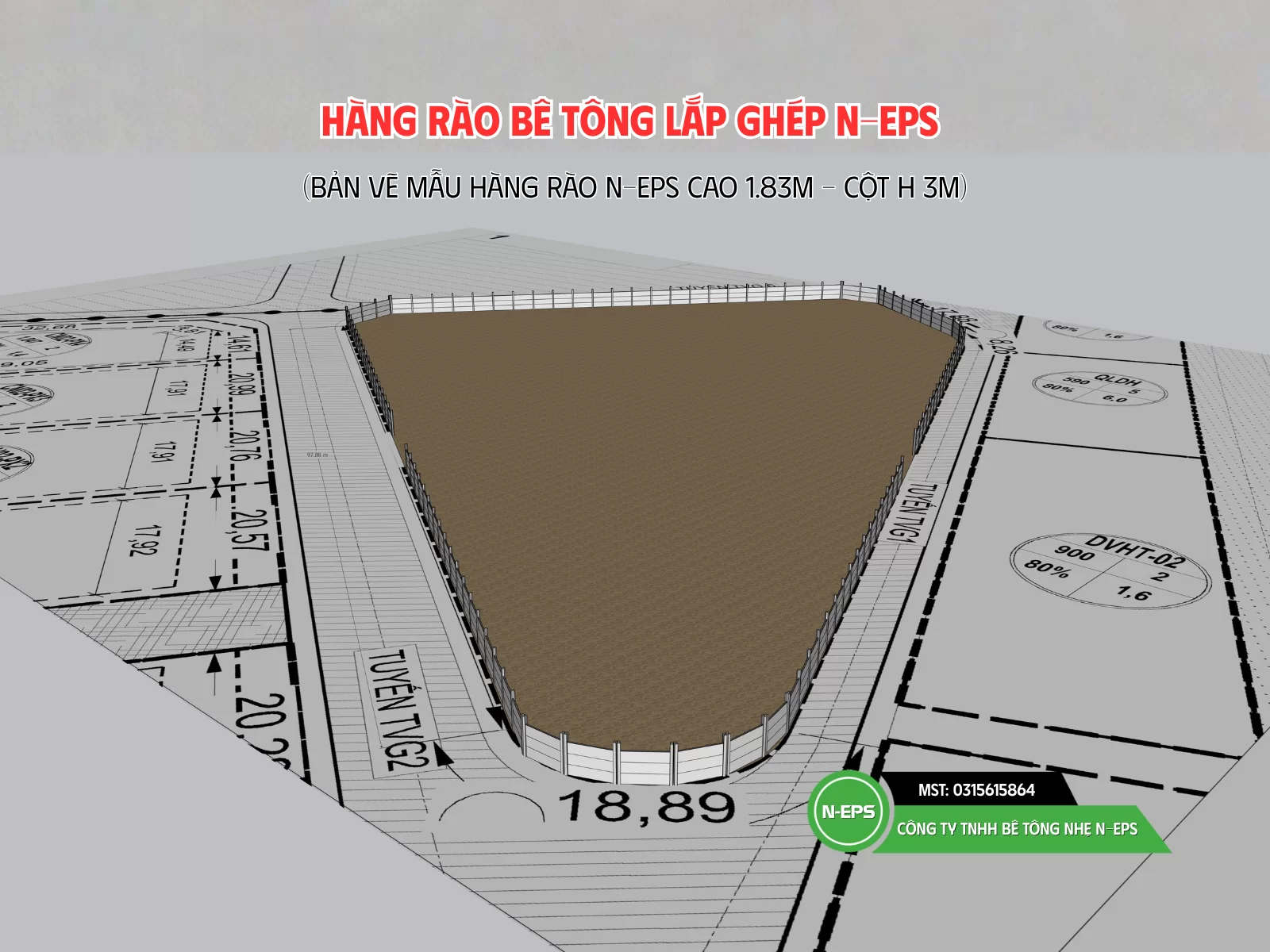 Hàng rào lắp ghép