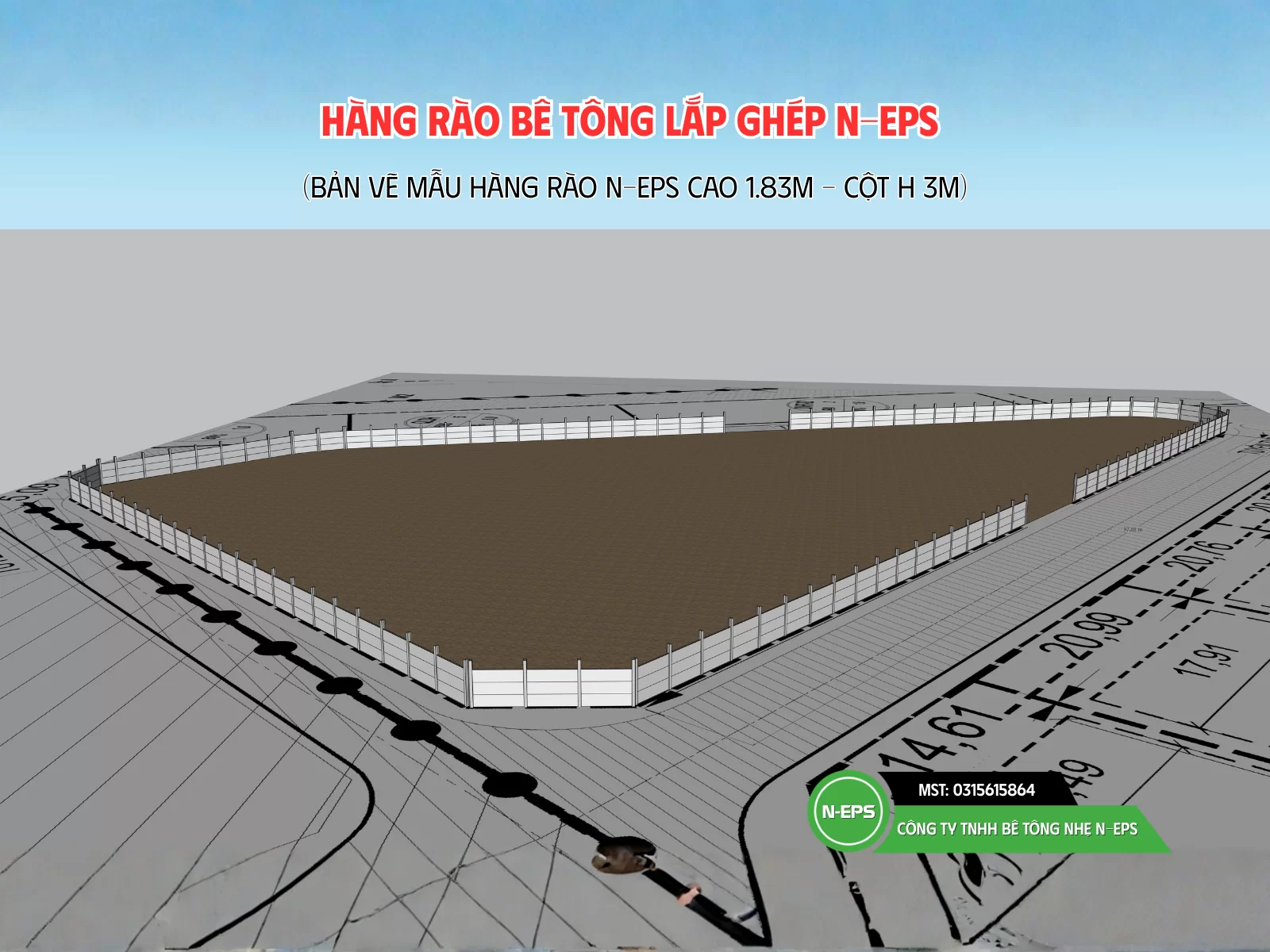 Hàng rào lắp ghép