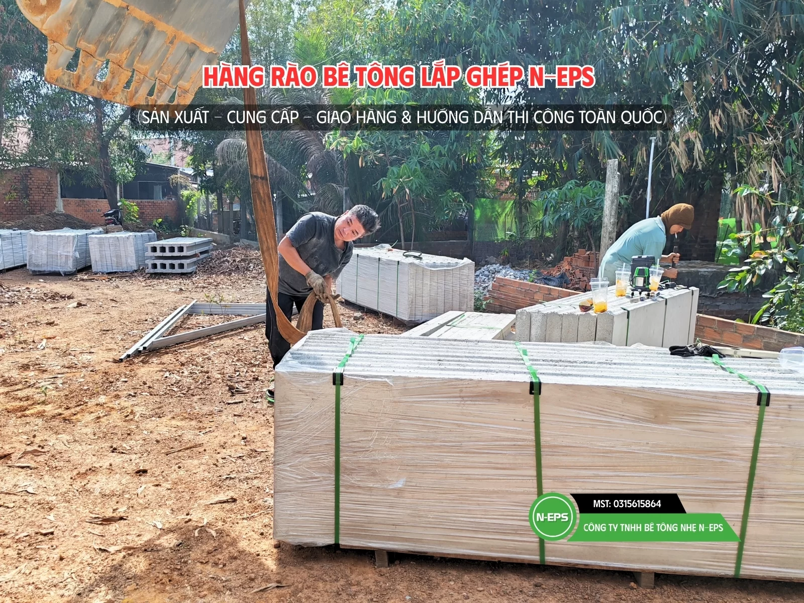 Hàng rào lắp ghép