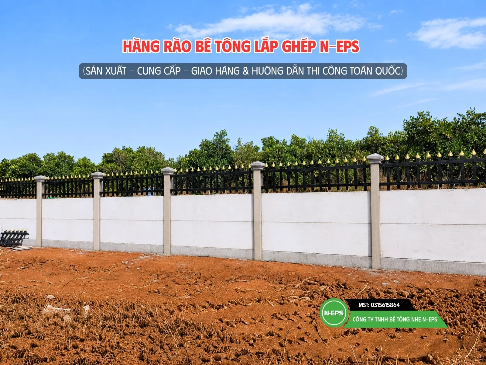 Hàng rào lắp ghép