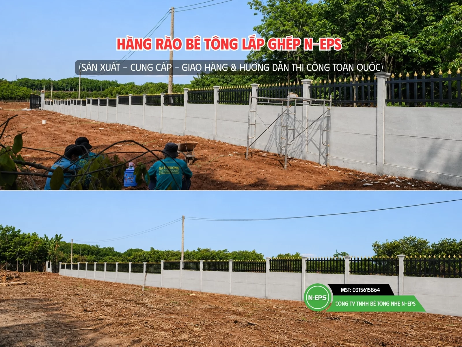 Hàng rào lắp ghép