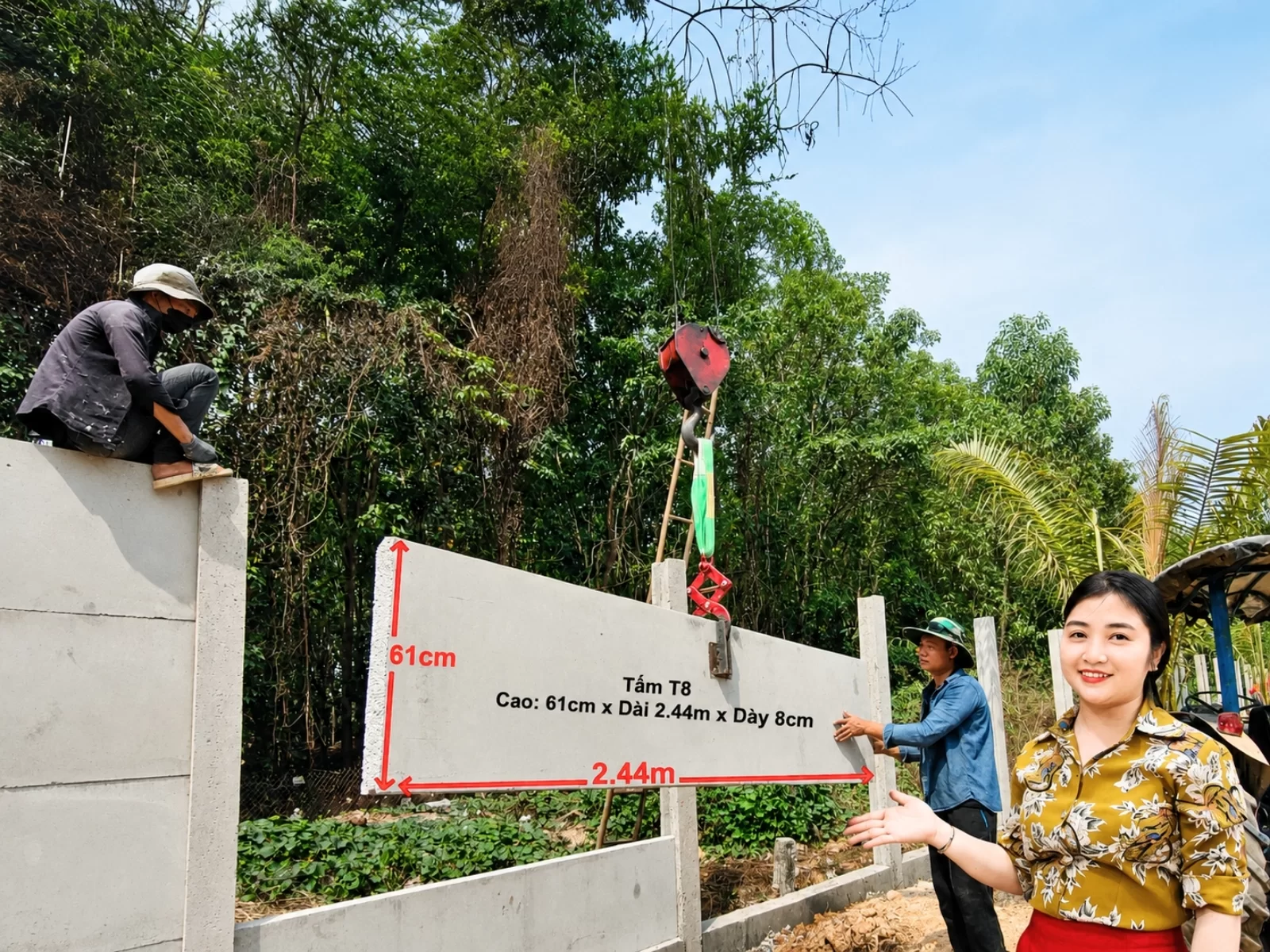 Hàng rào lắp ghép