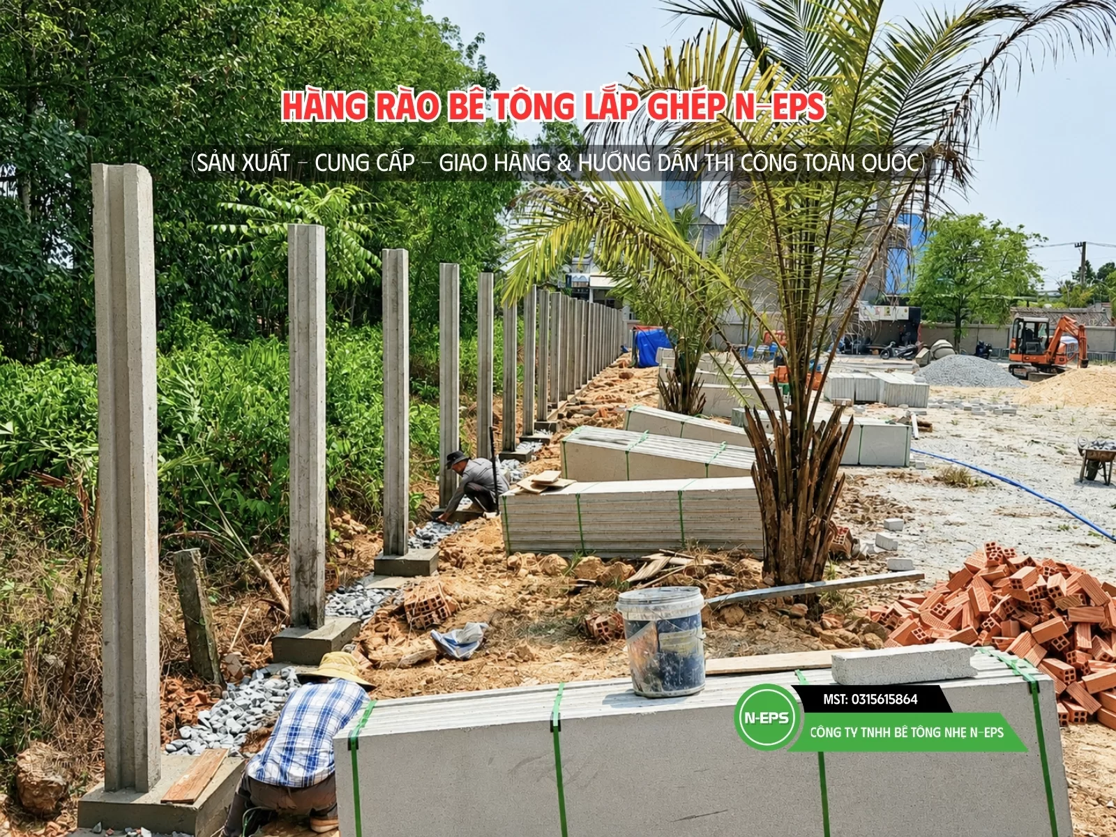 Hàng rào lắp ghép