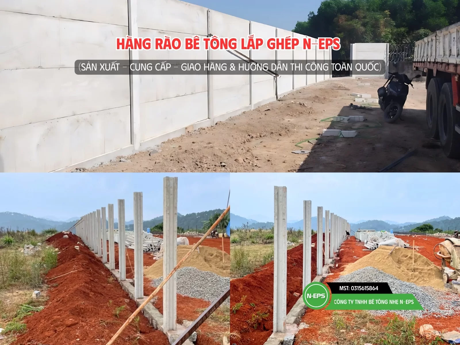Hàng rào lắp ghép