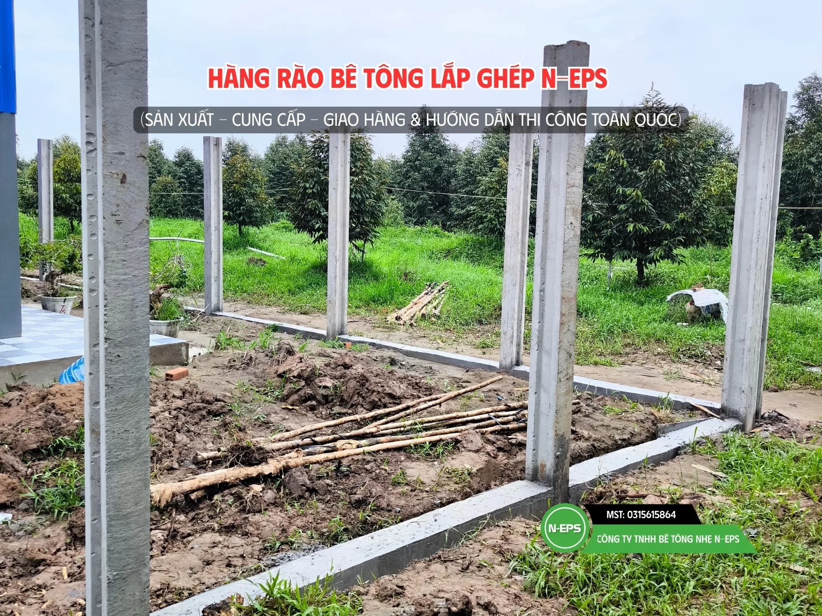 Hàng rào lắp ghép