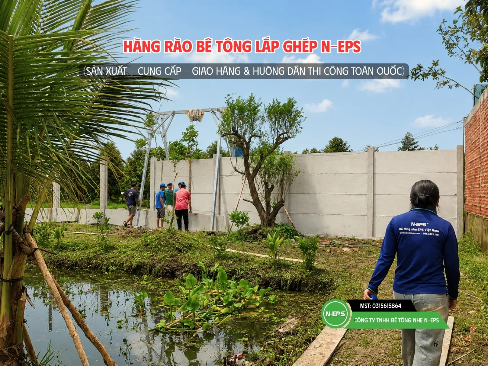 Hàng rào lắp ghép