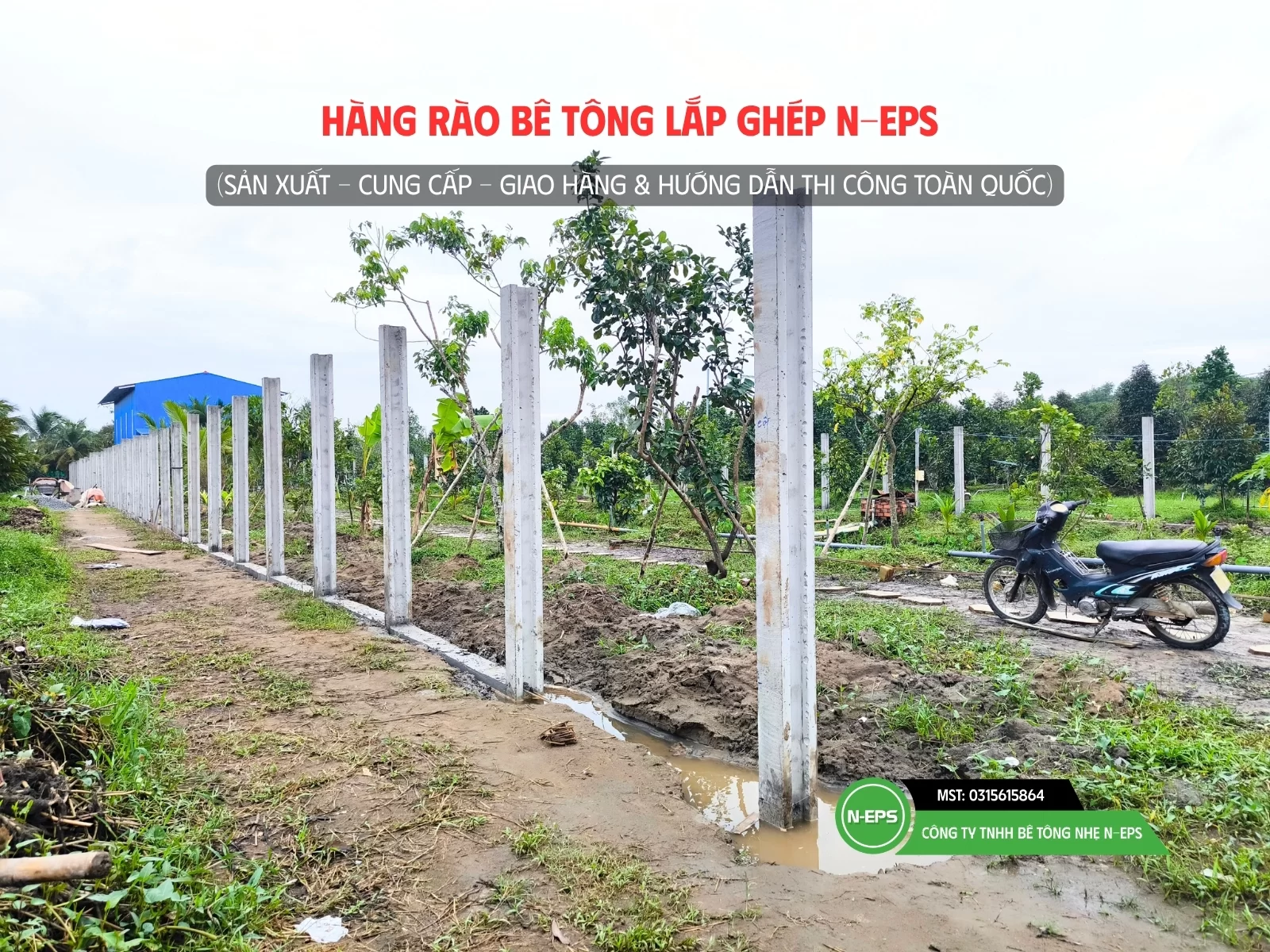 Hàng rào lắp ghép
