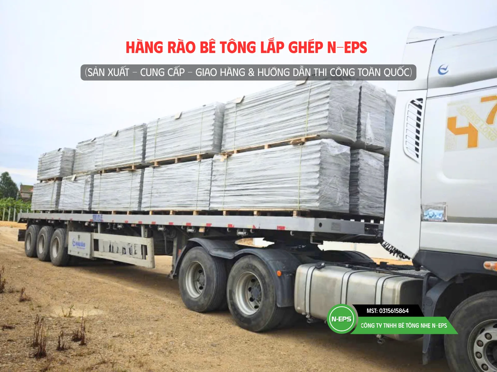 hàng rào bê tông nhẹ tại Nghệ An