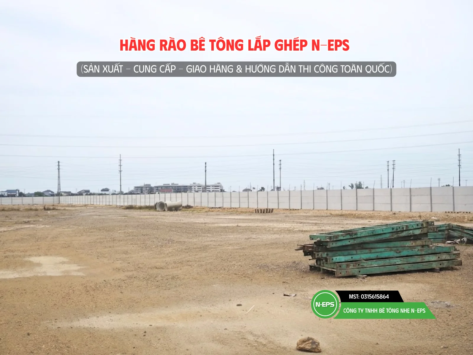 hàng rào bê tông nhẹ tại Nghệ An