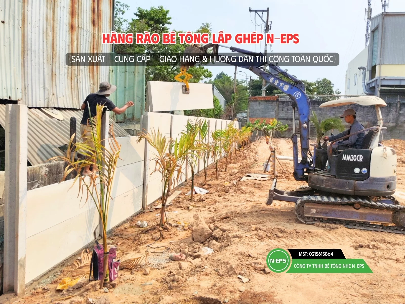 Hàng rào lắp ghép