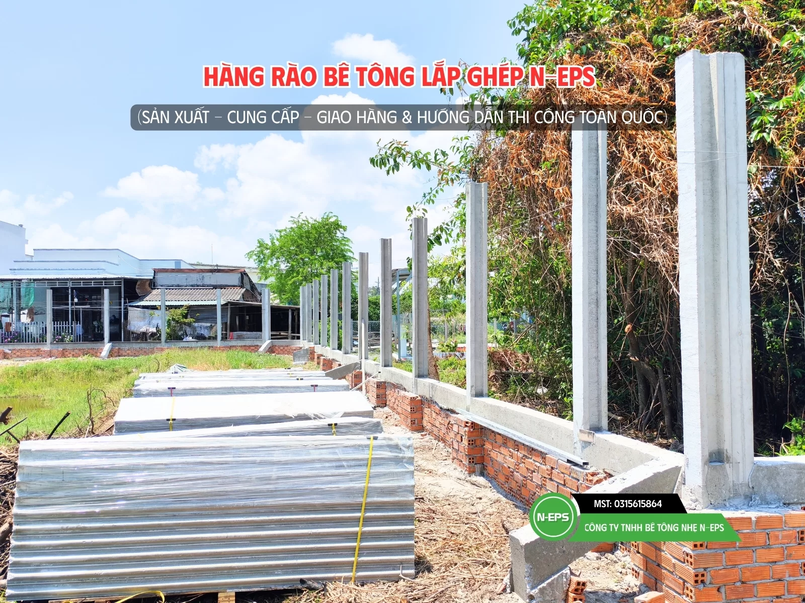 Hàng rào lắp ghép