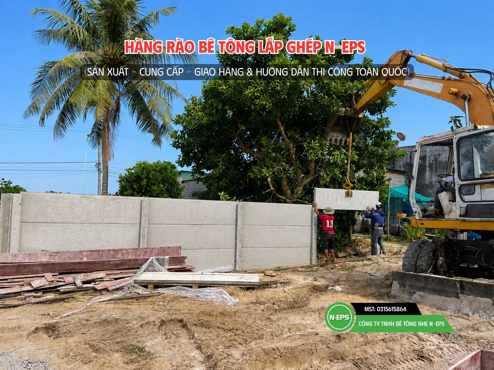 Hàng rào lắp ghép