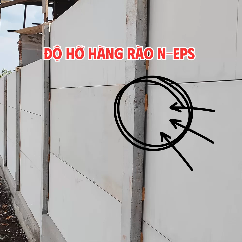 Đợ hở hàng rào lắp ghép