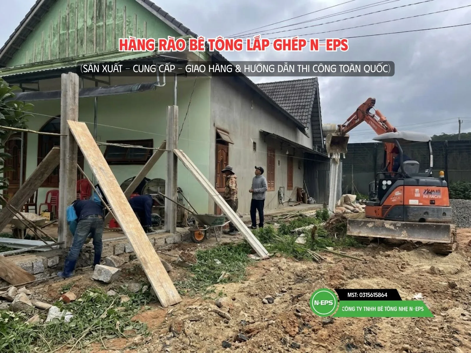 Hàng rào lắp ghép tại Đà Lạt