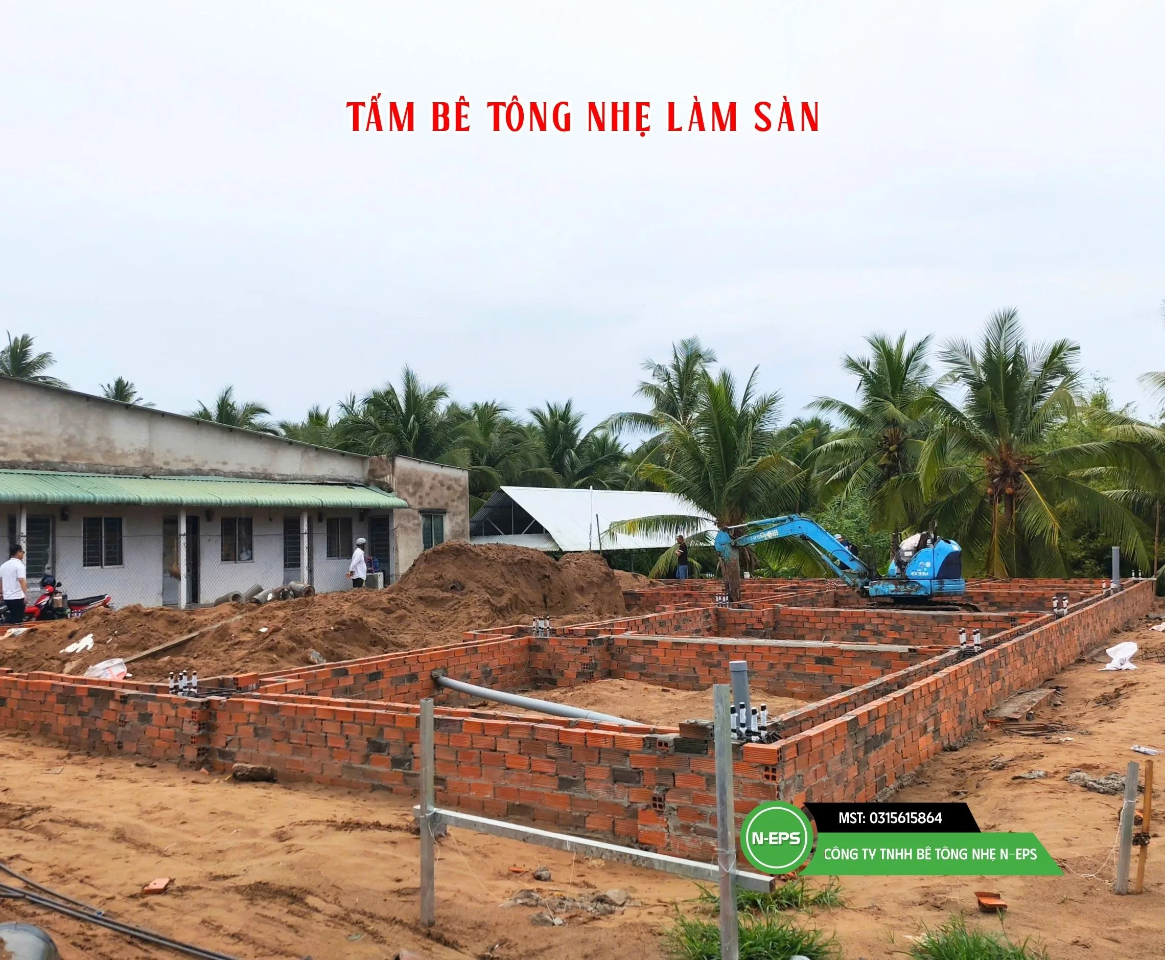 Sàn bê tông lắp ghép tại Bến Tre