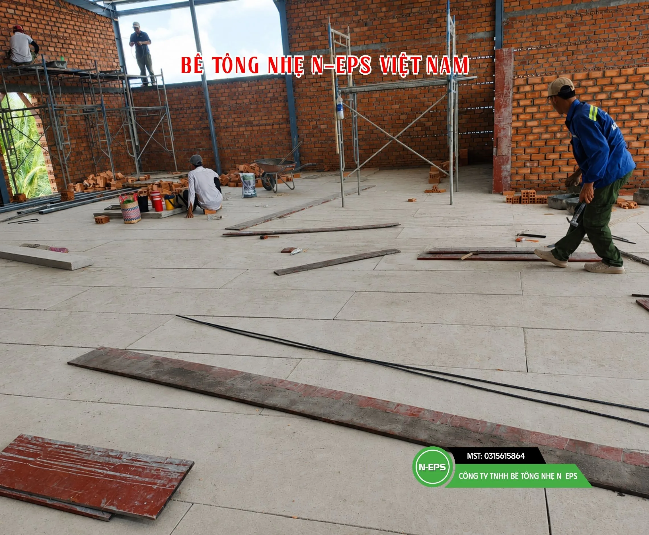 Sàn bê tông lắp ghép tại Bến Tre